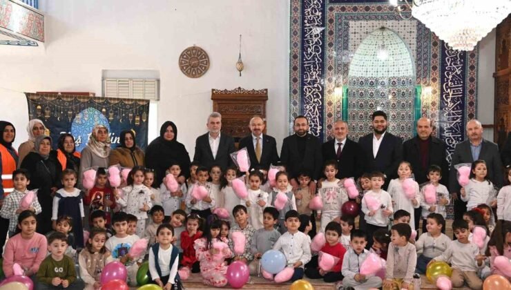 Başkan Görgel, miniklerin tekne orucu heyecanına ortak oldu