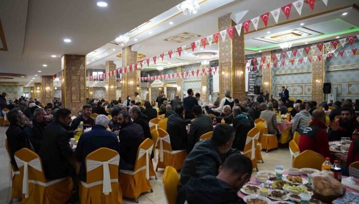 Başkan Hallaç, belediye personeliyle iftar sofrasında buluştu