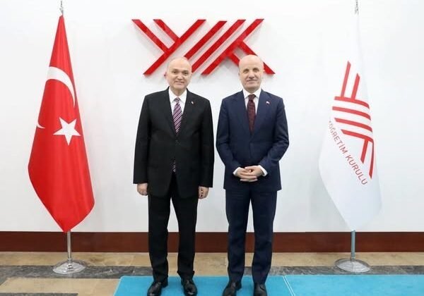 Başkan Özlü, YÖK başkanı ile görüştü