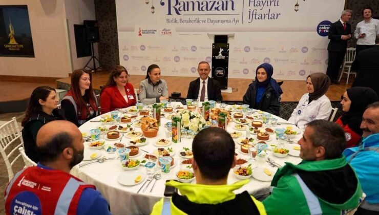 Başkan Yeğin mesai arkadaşlarıyla iftarda buluştu: “Sancaktepe’de büyük bir aileyiz”
