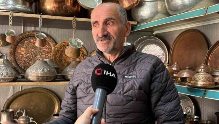 Başkent’in son bakır ustalarından Aytekin Küçük: “Bakıra talep çok ama yetişecek çırak yok”