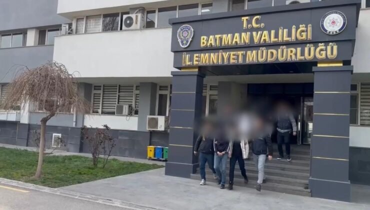Batman’da alıkonulan şahıs kurtarıldı: 5 kişi tutuklandı