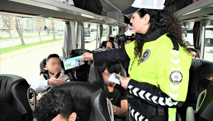 Batman’da bayram öncesi trafik bilgilendirme faaliyeti