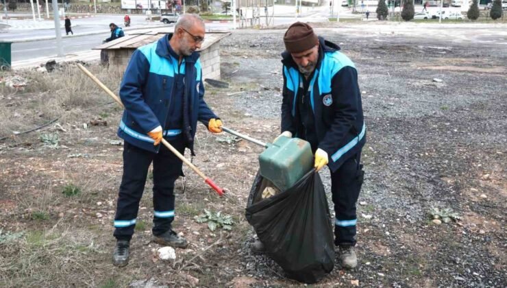 Battalgazi’de cadde ve sokaklarda temizlik çalışması