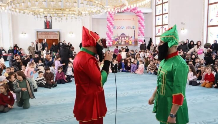 Bayburt’ta ‘Cami-Çocuk Buluşması’ düzenlendi