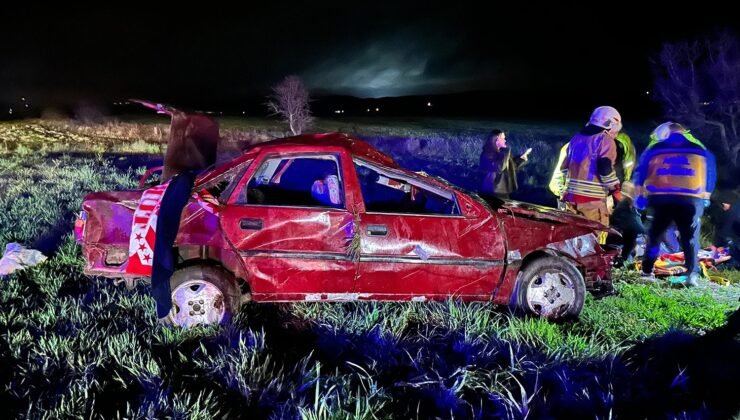 Bayram arifesinde feci kaza: 1 ölü, 1’i ağır 3 yaralı