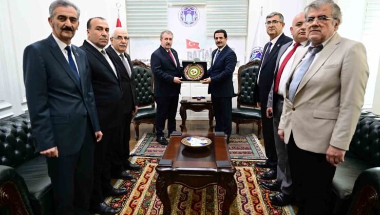 BBP Genel Başkanı Destici’den Başkan Taşkın’a ziyaret