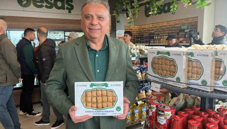BESAŞ’tan uygun fiyata bayramlık cevizli baklava