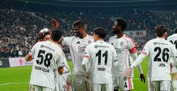 Beşiktaş’ın yenilmezlik serisi 17 maça çıktı