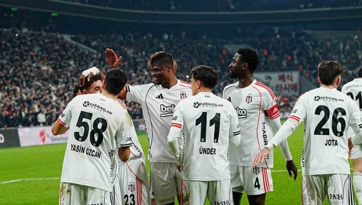 Beşiktaş’ın yenilmezlik serisi 17 maça çıktı