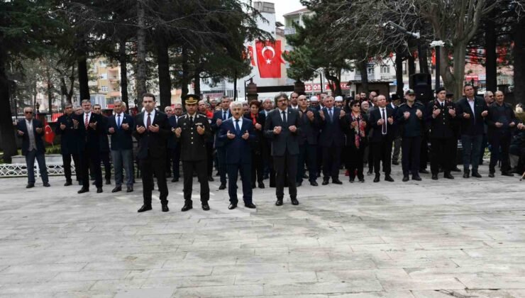 Beyşehir, Akşehir ve Hüyük’te şehitler anıldı