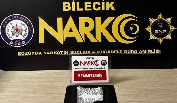 Bilecik’te uyuşturucu operasyonu: 1 şüpheli yakalandı