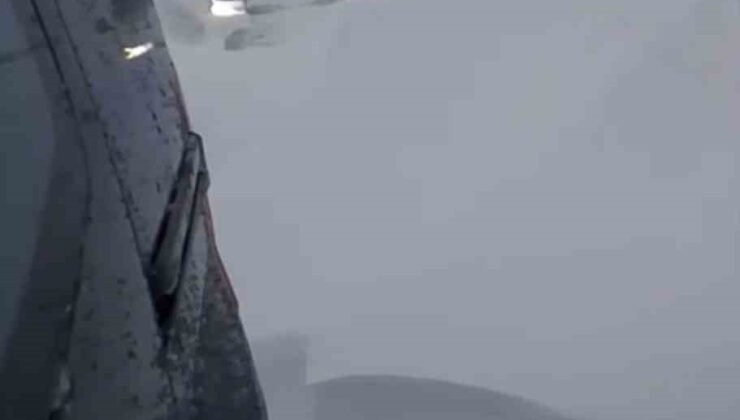 Bingöl’de tipi nedeniyle mahsur kalan araçlar kurtarıldı