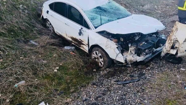 Bingöl’de trafik kazası: 1 yaralı