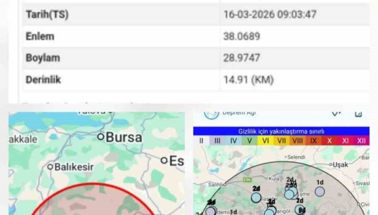 Buldan’da sabah saatlerinde deprem paniği yaşandı