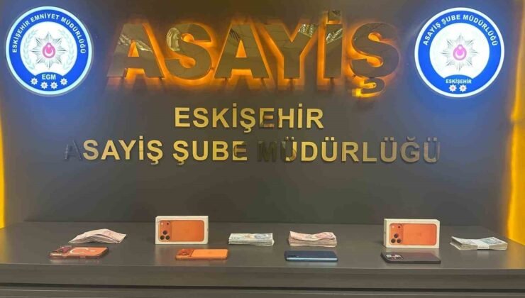 Bursa’da gasp yapan zanlılar Eskişehir’de yakalandı