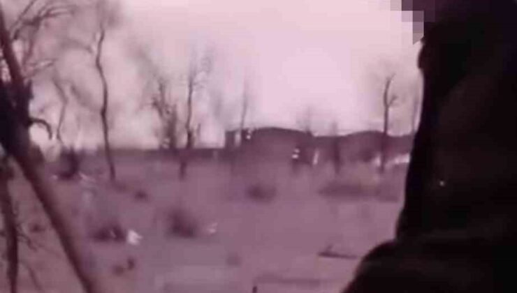 Bursa’da maganda dehşeti kamerada