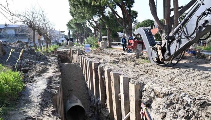 Büyükşehir’den Kuşadası’na 9 milyonluk altyapı yatırımı