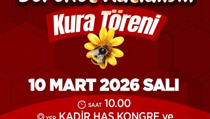 Büyükşehir’in Arılar Çoğalsın Bereket Katlansın Projesi’nde kura heyecanı