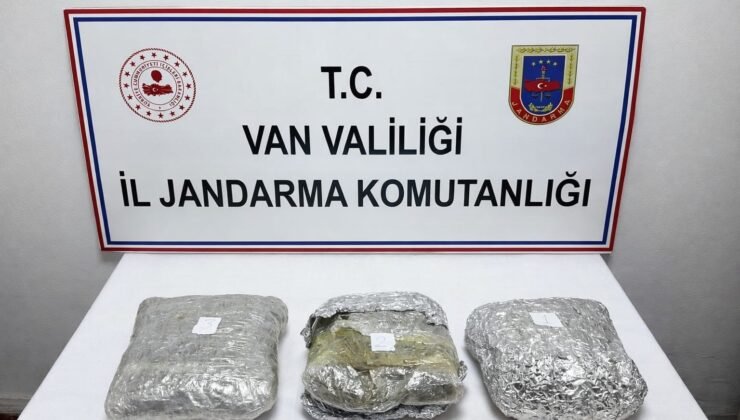 Çaldıran’da 4 kilo 60 gram skunk ele geçirildi