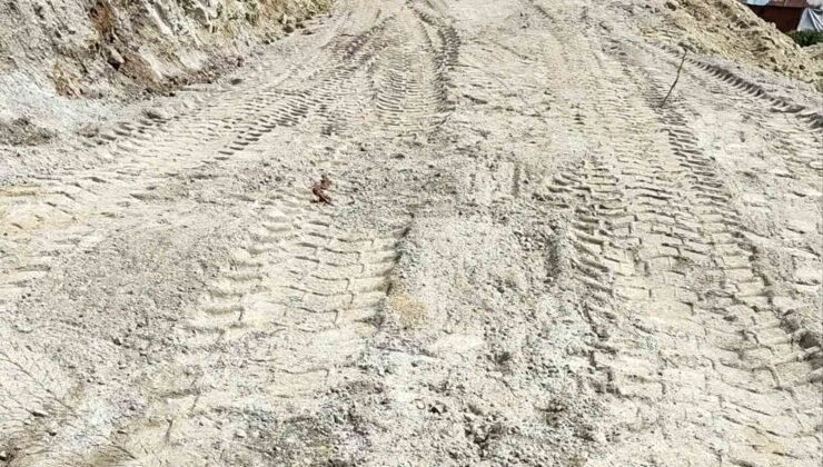 Çameli Belediyesinde engelli vatandaşlar için yol çalışması