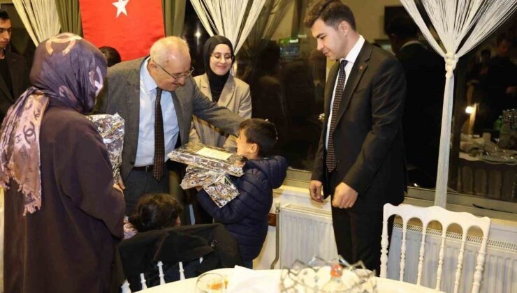 Çameli protokolü şehit ve gazi aileleriyle iftar sofrasında buluştu