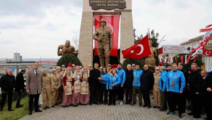 Çanakkale Zaferi’nin 111’inci yıl dönümü Büyükçekmece’de gururla kutlandı