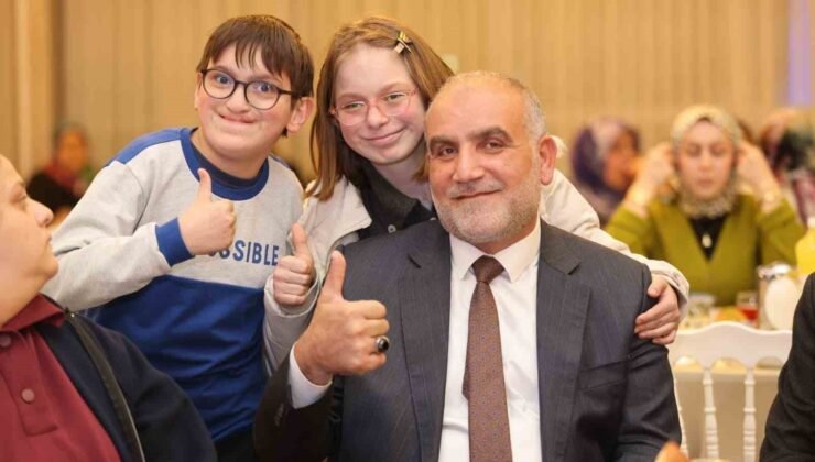 Canik’te gönül sofralarının misafiri özel çocuklar