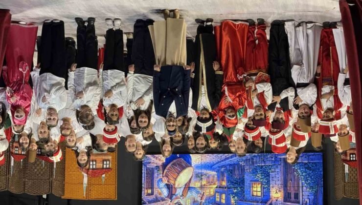 Çatalca’da minik öğrenciler ve öğretmenlerinden Ramazan ayı şenliği