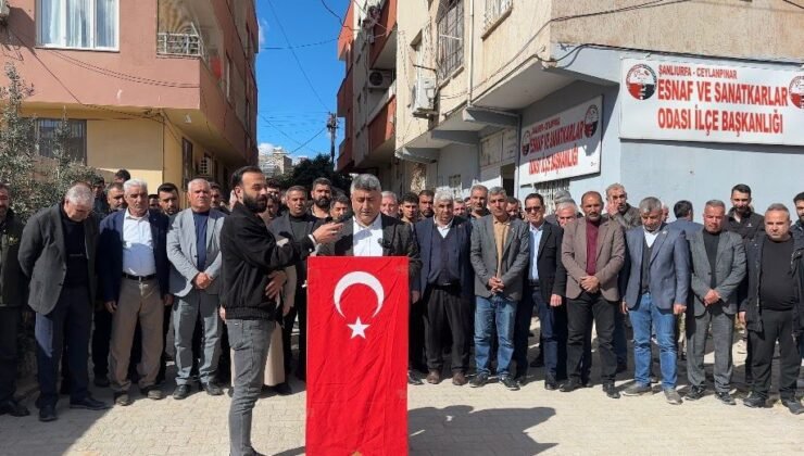 Ceylanpınar’da gümrük kapısı nöbeti