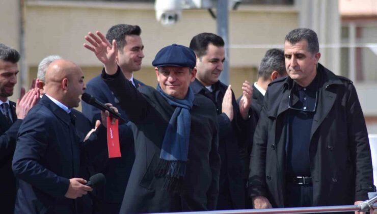 CHP Genel Başkanı Özel: “Karaman’da da Türkiye’de de mutlaka birinci parti olacağız”