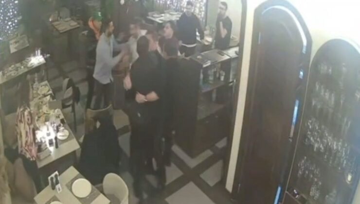 CHP’li belediye başkanının karıştığı kavga kamerada