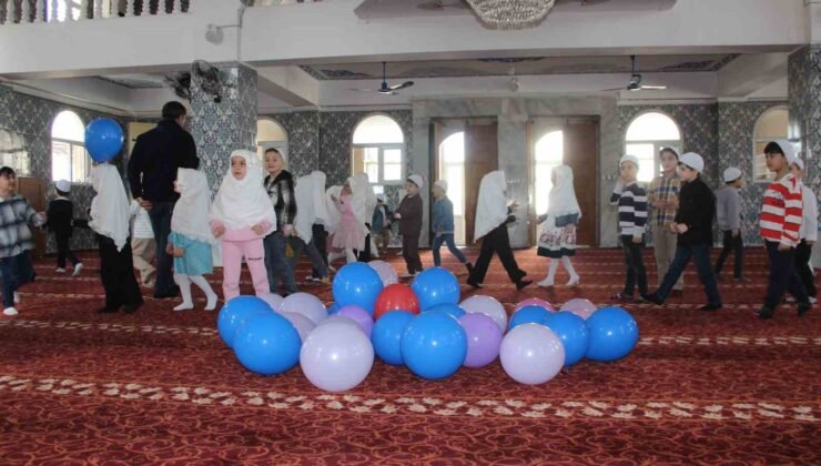 Cizre’de çocuklar cami ile buluştu