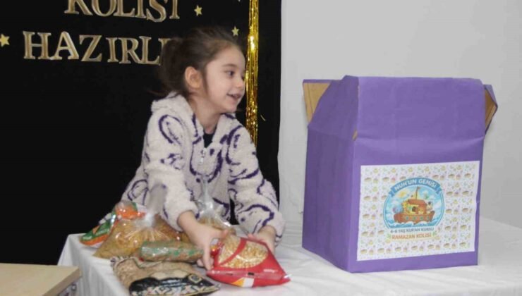 Cizre’de minik yüreklerden büyük dayanışma