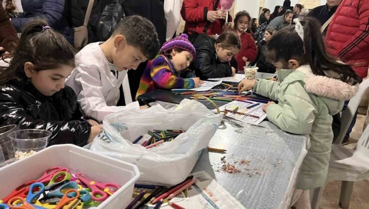 Çocuklar Ramazan şenliğinde eğlendi