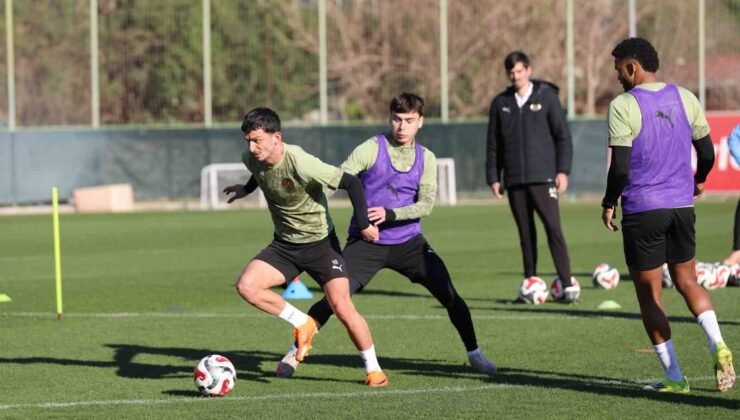 Corendon Alanyaspor, Galatasaray maçı hazırlıklarını tamamladı