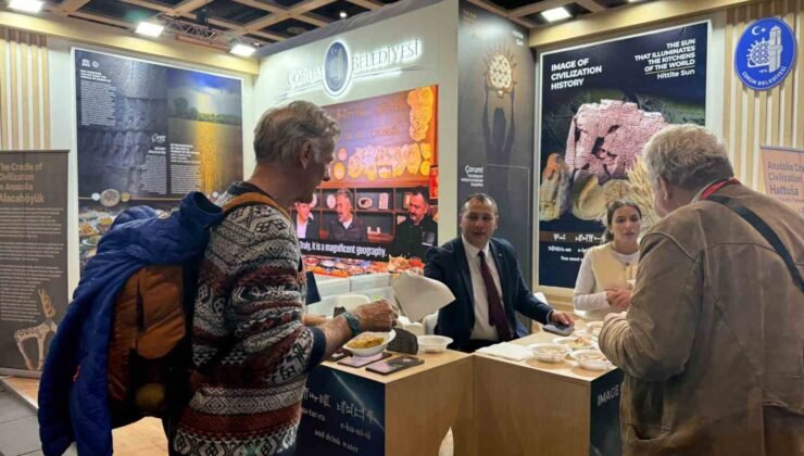 Çorum Belediyesi standına Berlin’de yoğun ilgi