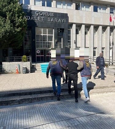 Çorum’da aranan 104 kişi tutuklandı