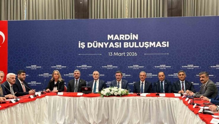 Cumhurbaşkanı Yardımcısı Yılmaz: “Mardin’in ihracatı 1 milyar dolara yaklaştı”