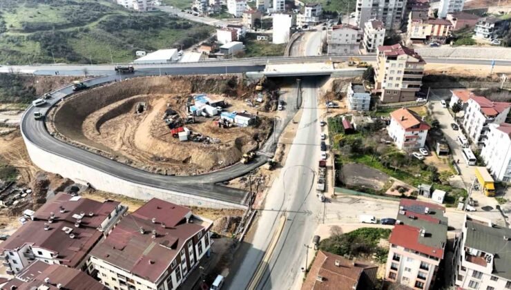 Darıca ve Eskihisar trafiğine nefes aldıracak projede sona doğru