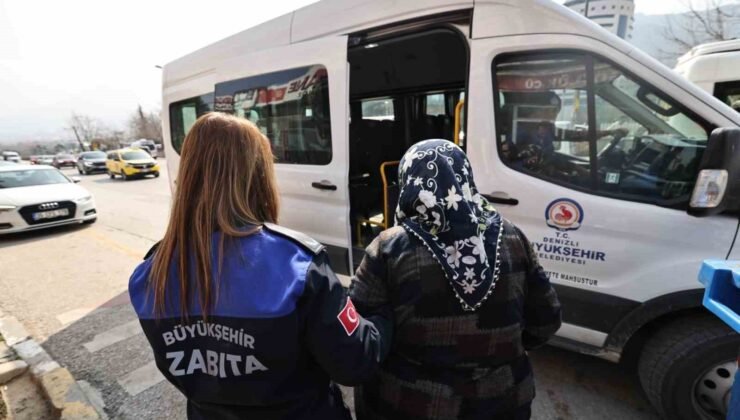 Denizli’de yapılan operasyonda çok sayıda dilenciye yasal işlemde uygulandı