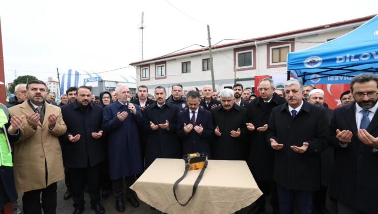 Dilovası Müftülük binasının temeli atıldı