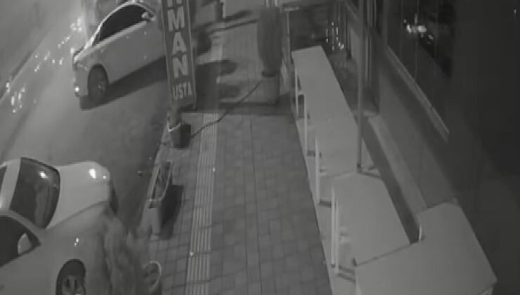 Diyarbakır’da devrilen tırın 7 araca çarpma anı kameraya yansıdı