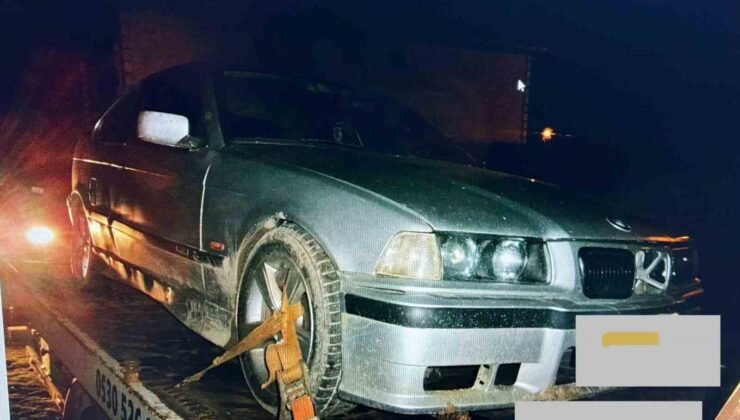 “Dur” ihtarına uymayan alkollü sürücüye ve araç sahibine 490 bin TL ceza
