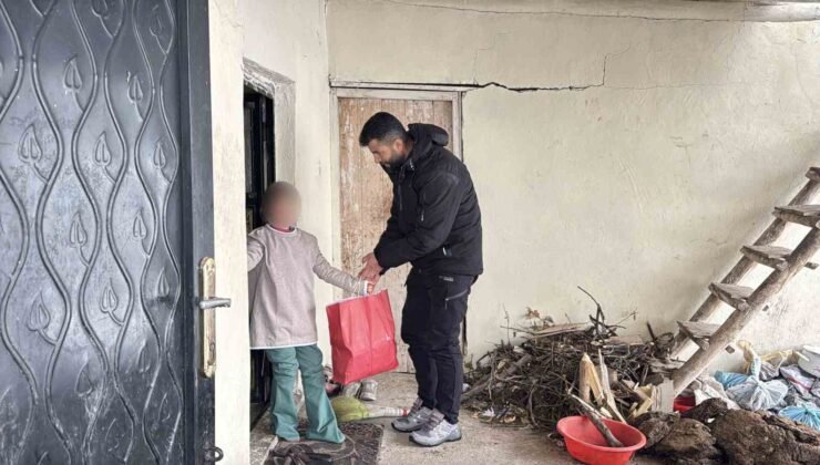Duyarlı vatandaştan bayram öncesi ihtiyaç sahibi ailelere yardım paketi