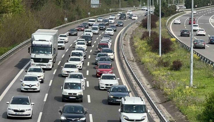 Düzce’de araç sayısı 163 bine yaklaştı