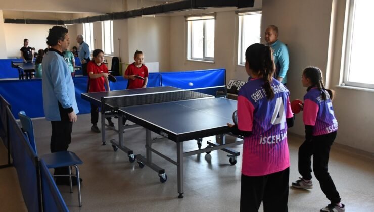 ‘Masa Tenisi Küçük Kızlar Müsabakaları’ tamamlandı