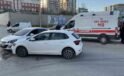 Edirne’de iki otomobil çarpıştı: 2 yaralı
