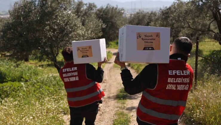 Efeler’de Ramazan dayanışması zirve yaptı