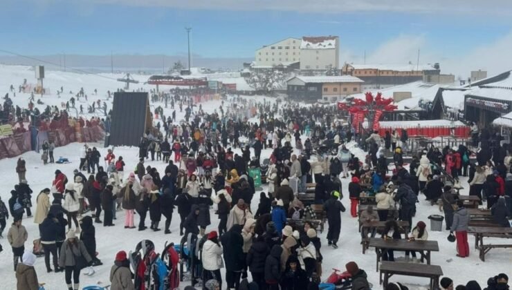 Erciyes’te ziyaretçi hedefine sezon bitmeden ulaşıldı